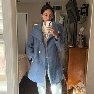 NWT Kenneth Cole wool pea coat women’s sz M